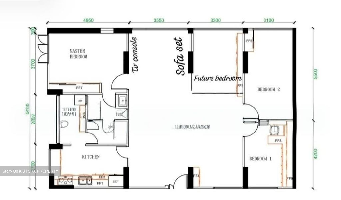 Blk 578 Hougang Avenue 4 (Hougang), HDB Executive #575853301